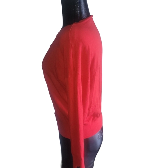 Tristan Red Button Up Sweater Sz.PS - Picture 5 of 7